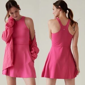Athleta NWOT Conscious‎ Dress in Salvia Pink size XXS Women’s Athletic Dress